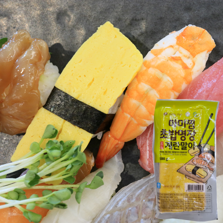 초밥용 계란말이 500g*1팩 슬라이스 마미찜 초밥재료