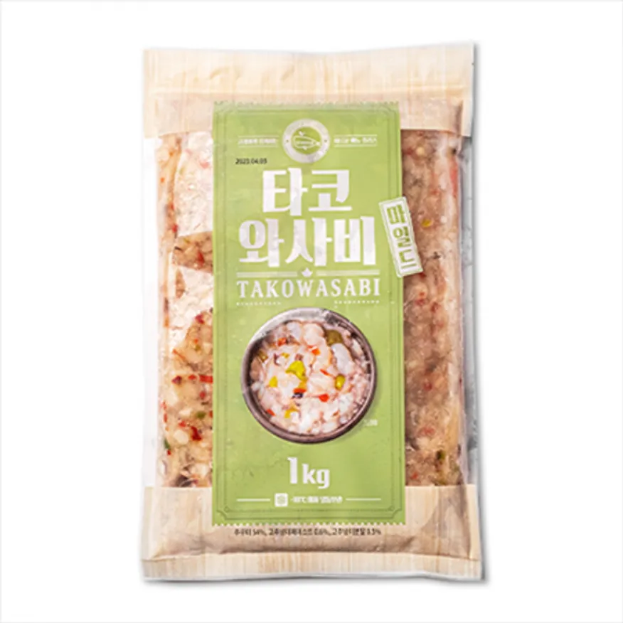 고래미 타코와사비 마일드 1박스10kg(1kgx10팩) 이미지