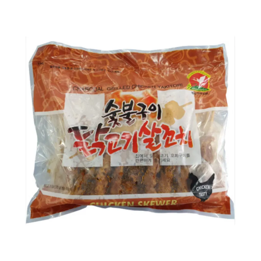 숯불 양념 닭꼬치 800g 40개입 캠핑음식 닭꼬치구이 이미지