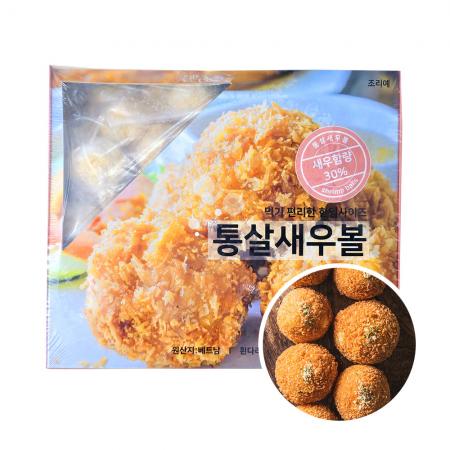 빵가루 통살 새우볼 900g 냉동 새우 튀김 술안주