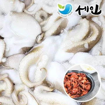 최상급 절단 쭈꾸미 2L 900g 냉동 손질쭈꾸미