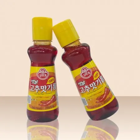 오뚜기 옛날 고추 맛기름 210mL 2개 고추기름