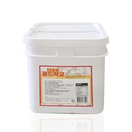 다조은 골드락교 3s 말통 15kg 업소용 대용량 락교 이미지