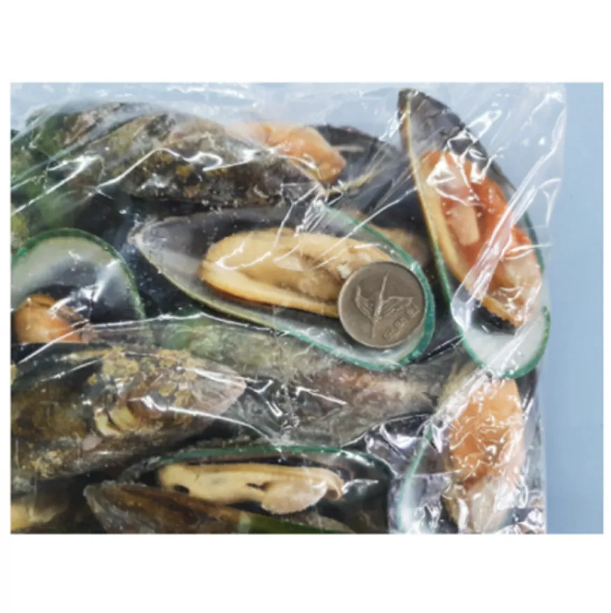 뉴질랜드 초록입홍합 1박스8kg (800gx10팩) 자숙 그린홍합 이미지