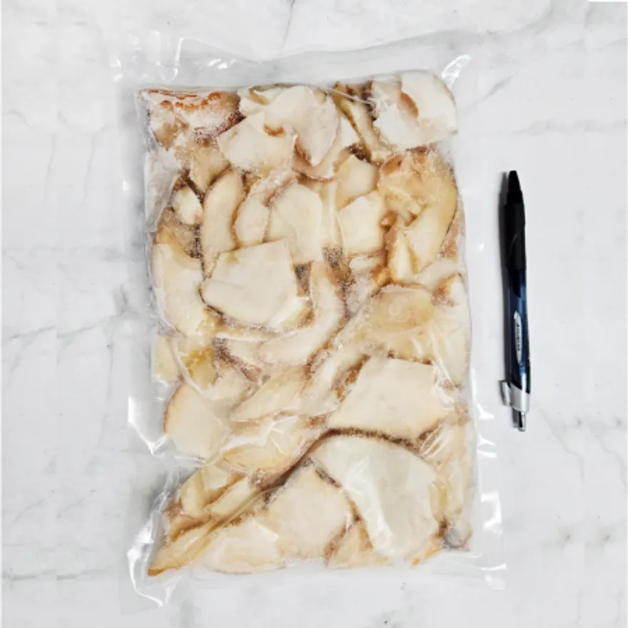 냉동 자숙 위소라 슬라이스 1박스5kg (500gx10팩) 위고동살 소라살 이미지