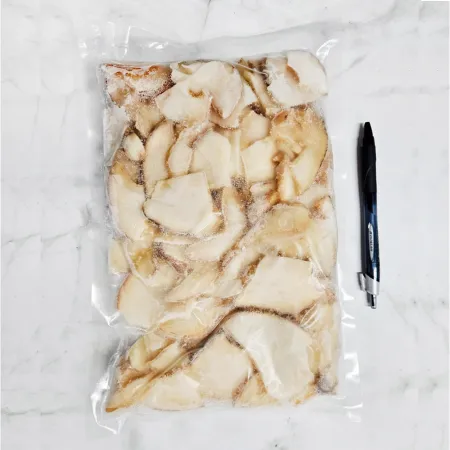 냉동 자숙 위소라 슬라이스 1박스5kg (500gx10팩) 위고동살 소라살 이미지