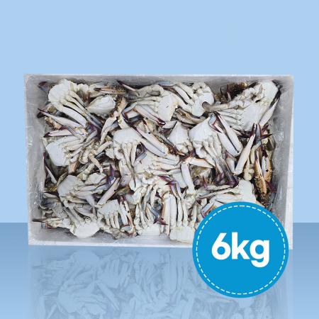국내산 냉동 절단 꽃게 6kg