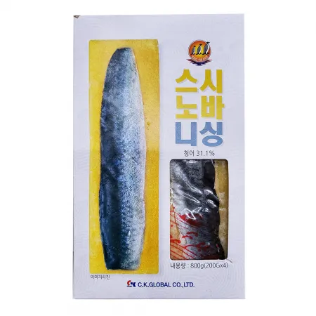 스시노바니싱 1박스8kg(800gx10팩) 초밥용 청어알 이미지