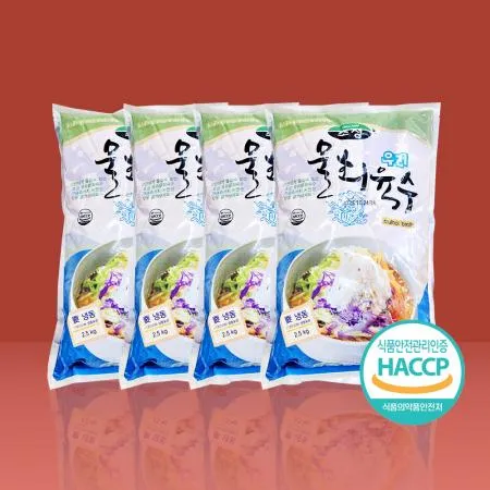 [업소용] 초정 물회 육수 냉면 양념 소스 10kg (2.5kg*4봉) 이미지