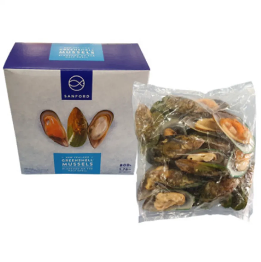 뉴질랜드 초록입홍합 800g 자숙 그린홍합 이미지