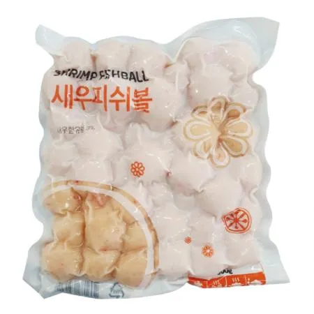 랜시 새우피쉬볼 500g 냉동 새우볼 이미지