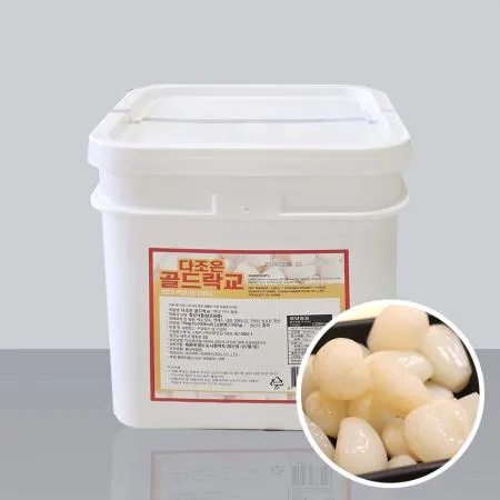 다조은 골드락교 3s 말통 15kg 업소용 대용량 락교