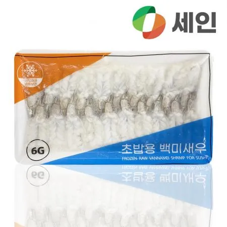 초밥용 백미새우 120g(6g*20미) 새우초밥재료