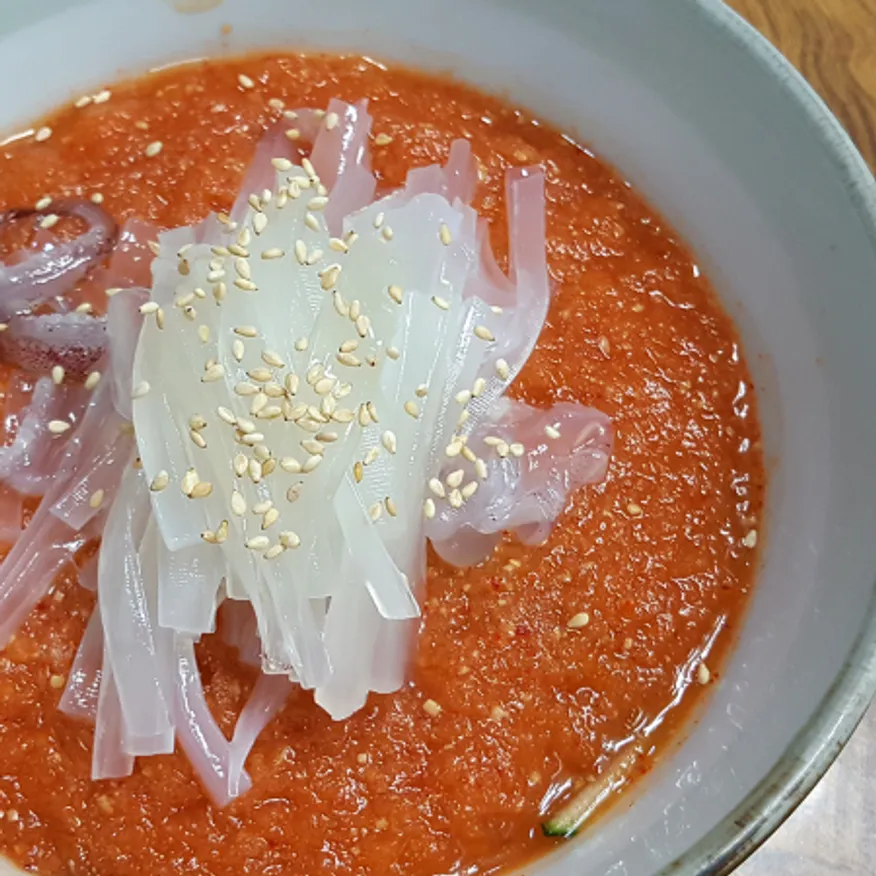 냉동 손질 한치 2kg(330gx6개) 물회용 횟감용 스틱형 대포한치 이미지