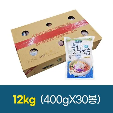 [업소용] 초정 물회 육수 냉면 양념 소스 12kg (400g*30봉)