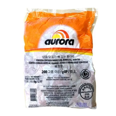 브라질닭 2kg 냉동 순살 닭다리 