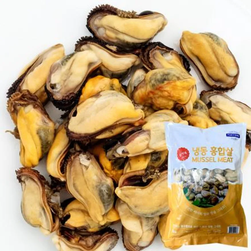 자숙 홍합살 1kg 냉동 담치 홍합 이미지