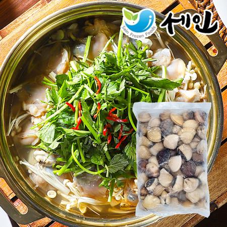 냉동 백합 조개 1kg 조개구이 조개탕 해감