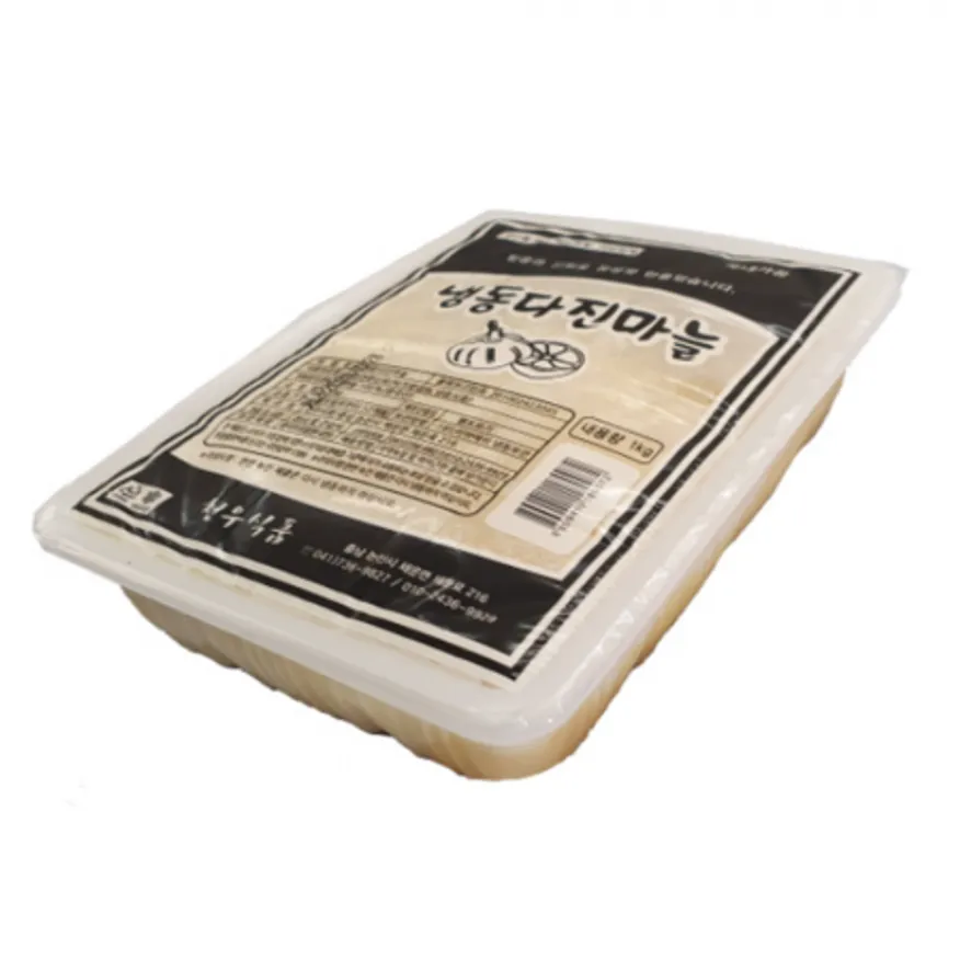 냉동 다진마늘 1kg 마늘100% 천우식품 이미지