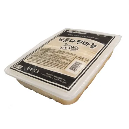 냉동 다진마늘 1kg 마늘100% 천우식품 이미지