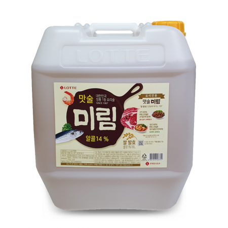 업소용 맛술 롯데 미림 말통 18L 