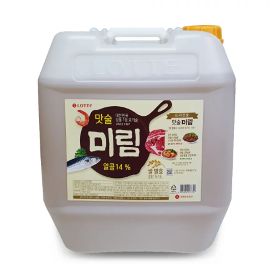 업소용 맛술 롯데 미림 말통 18L 이미지