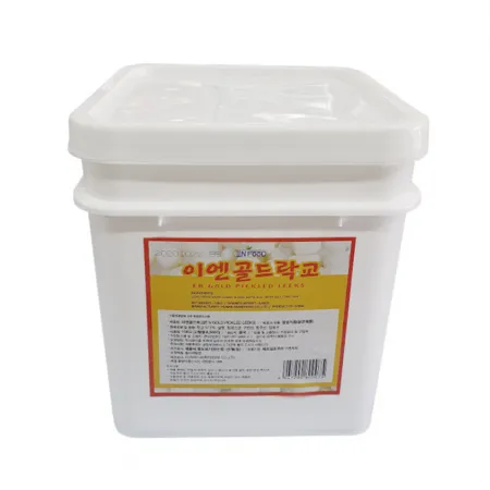 이엔락교 15kg 3S 말통 대용량 업소용 락교