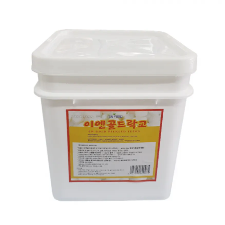 이엔락교 15kg 3S 말통 대용량 업소용 락교 이미지