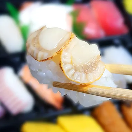 초밥용 조미 가리비 200g (10g*20pcs) 초가리비 초밥재료 이미지