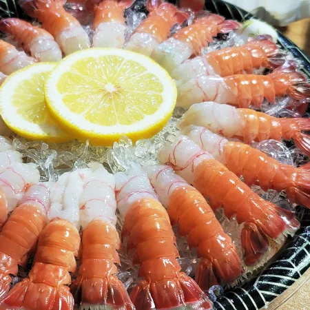 제주 자연산 딱새우 125g 小 20미 내외 딱새우회