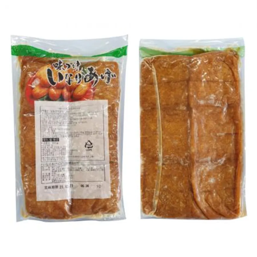 일본 사각조미유부 1박스13.5kg (900gx15팩) 한팩당60매 냉동유부 초유부 이미지