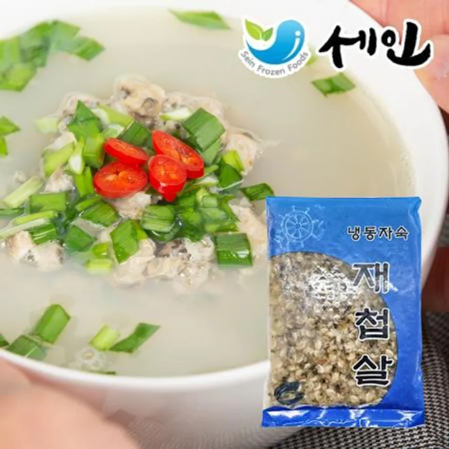 냉동 자숙 재첩살 조개살 500g 재첩 조개 재첩국 이미지