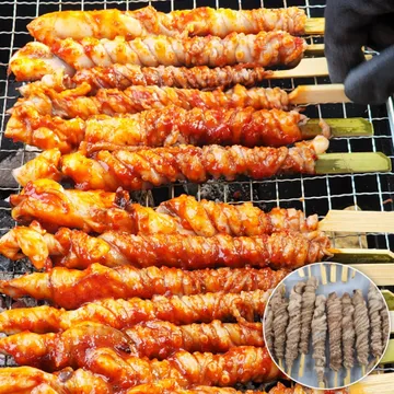 낙지호롱구이 900g 냉동 낙지 꼬치 구이