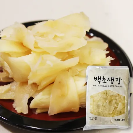초생강 백색 1.3kg 생강초절임 미드미