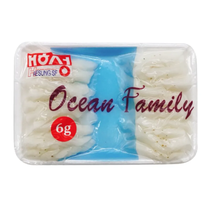 초밥용 솔방울 한치 120g(6g*20pcs) 1팩 스시 초밥재료 한치초밥 이미지