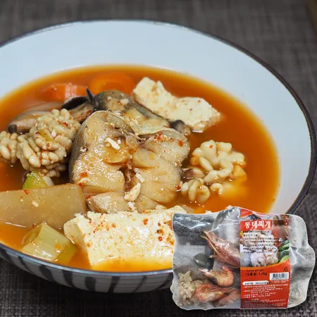 동태탕 밀키트 1.2kg 동태찌개 해물탕 국물요리 이미지