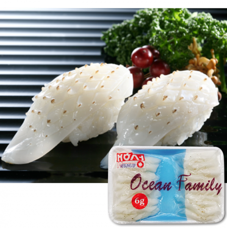 초밥용 솔방울 한치 120g(6g*20pcs) 1팩 스시 초밥재료 한치초밥