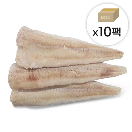 동태포 필렛 1박스7.5kg (750gx10팩) 한팩당 3쪽 명태포순살