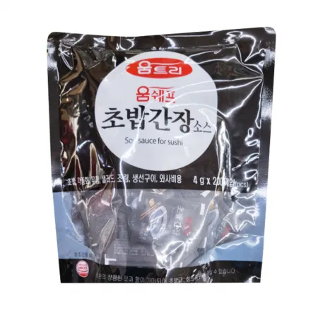 움트리 초밥간장소스 800g(4gX200개) 회간장 미니 일회용간장 이미지