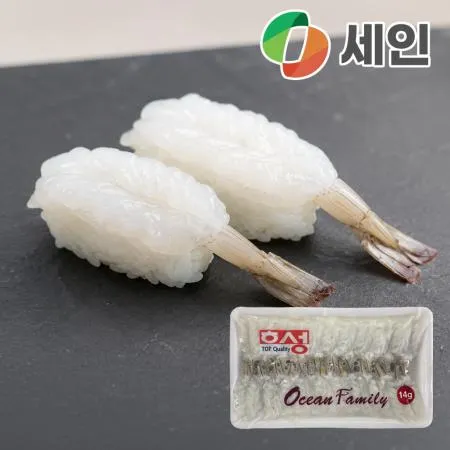 초밥용 백미새우 280g(14g*20미) 생새우초밥재료
