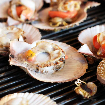 냉동 반가리비 5-6미 180g 반탈각 참가리비 이미지