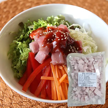 참치회 흑새치 회 깍두기 1kg*1팩 회덮밥용 참치
