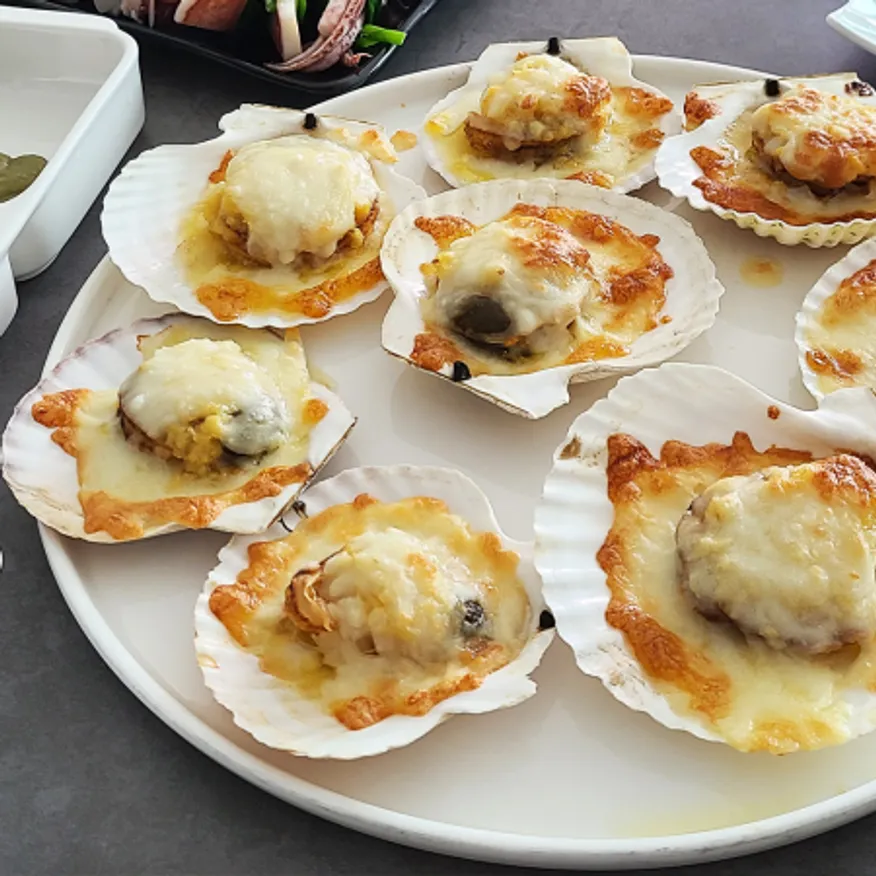 냉동 반가리비 5-6미 180g 반탈각 참가리비 이미지