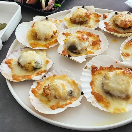 냉동 반가리비 5-6미 180g 반탈각 참가리비 이미지