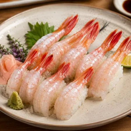 초밥용 아마에비 단새우 2L 1.6kg (80gX20ea) 캐나다산 홍새우 횟감용 이미지