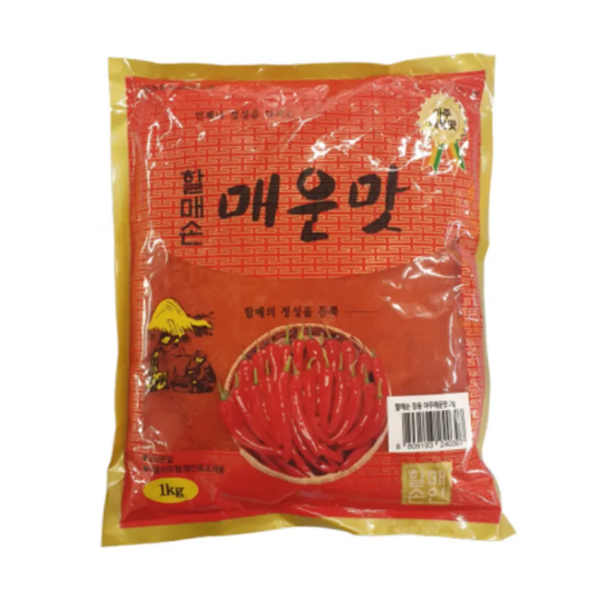 할매손 고추가루 장용 아주매운맛 1kg 이미지