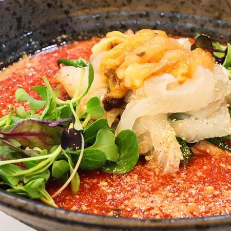 [업소용] 초정 물회 육수 냉면 양념 소스 10kg (2.5kg*4봉) 이미지