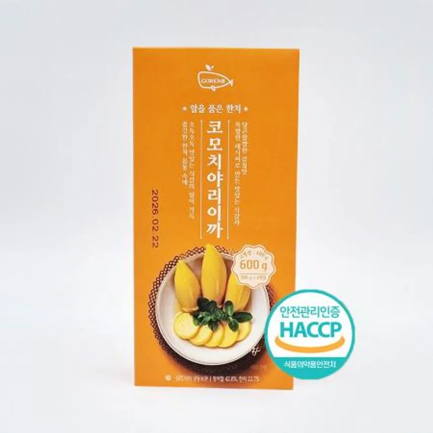 고래미 코모치 야리이까 600g 청어 알을 품은 한치 안주 이미지