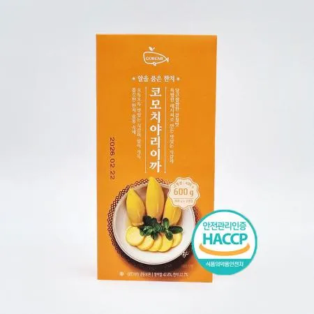 고래미 코모치 야리이까 600g 청어 알을 품은 한치 안주 이미지