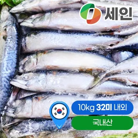 냉동 국내산 생물 고등어 10kg 약 30미 내외 국산 업소용 도매